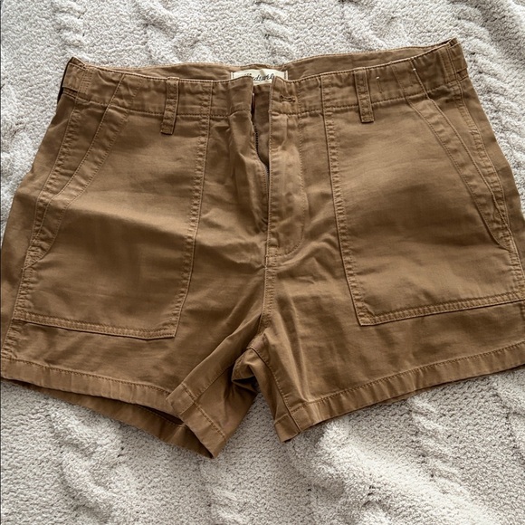 Madewell Brynn Women's Brown Cargo Shorts. NWOT - Picture 8 of 9